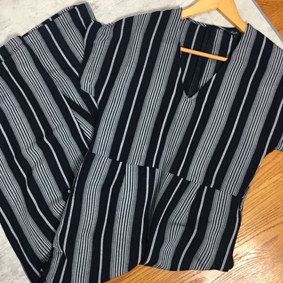 Rails striped jumpsuit womens size small Navy blue - Picture 8 of 15